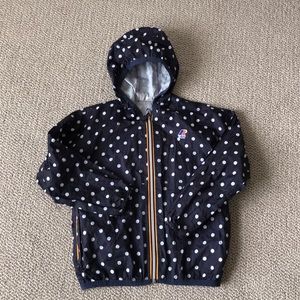 K-Way for Crewcuts Packable Rain Jacket Size 8